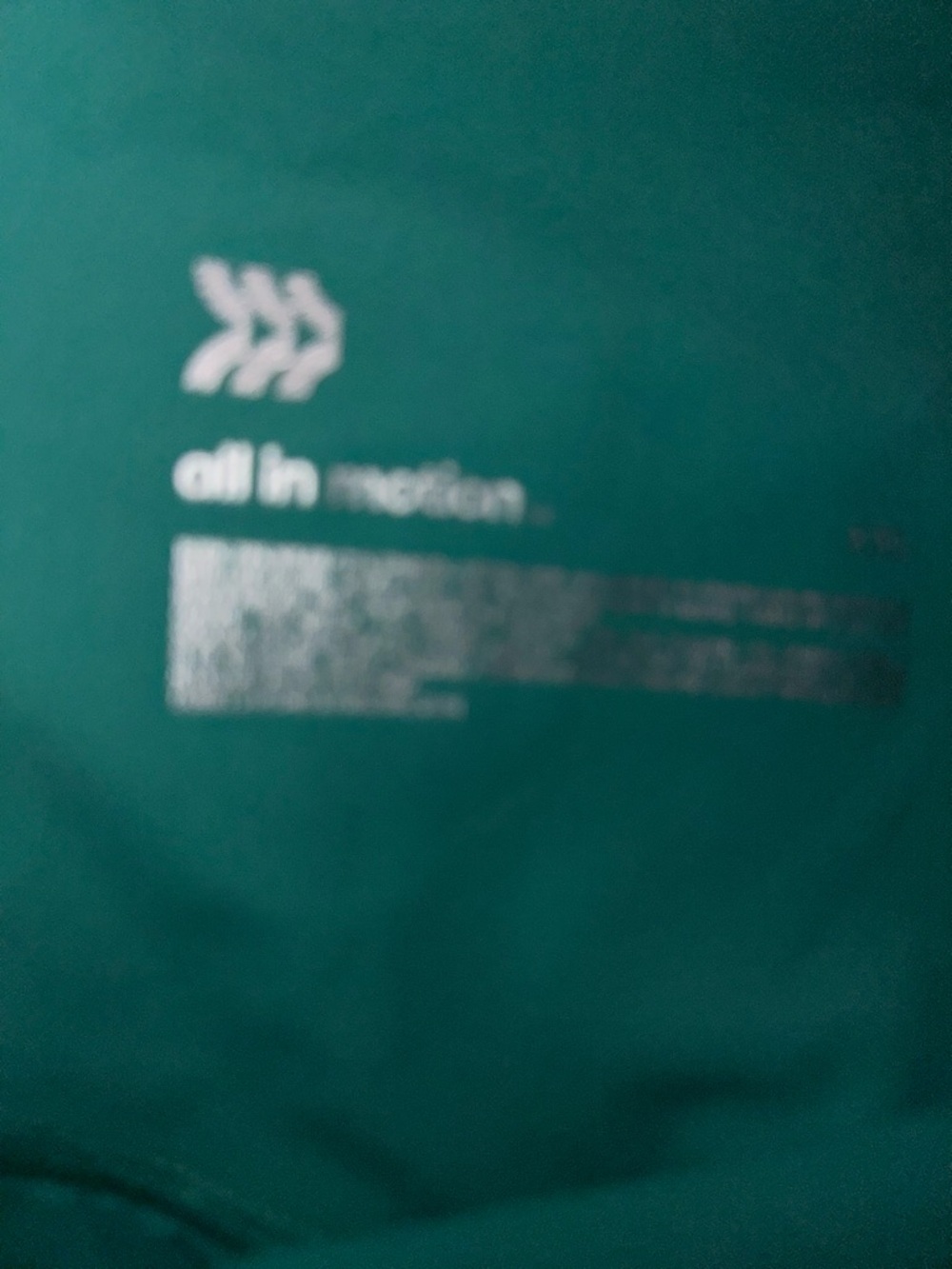 all in motion Teal Green High-Rise Bike Shorts with Side Pocket xxl - Picture 3 of 5